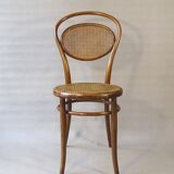 2 KOHN bistro chairs N°11/14 from 1890, cane