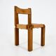 Set of 6 "S11" dining chairs by Pierre Chapo, 1966