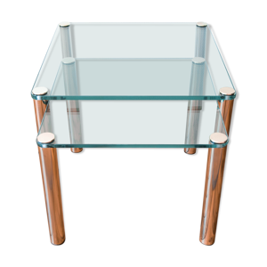 tables gigognes en verre