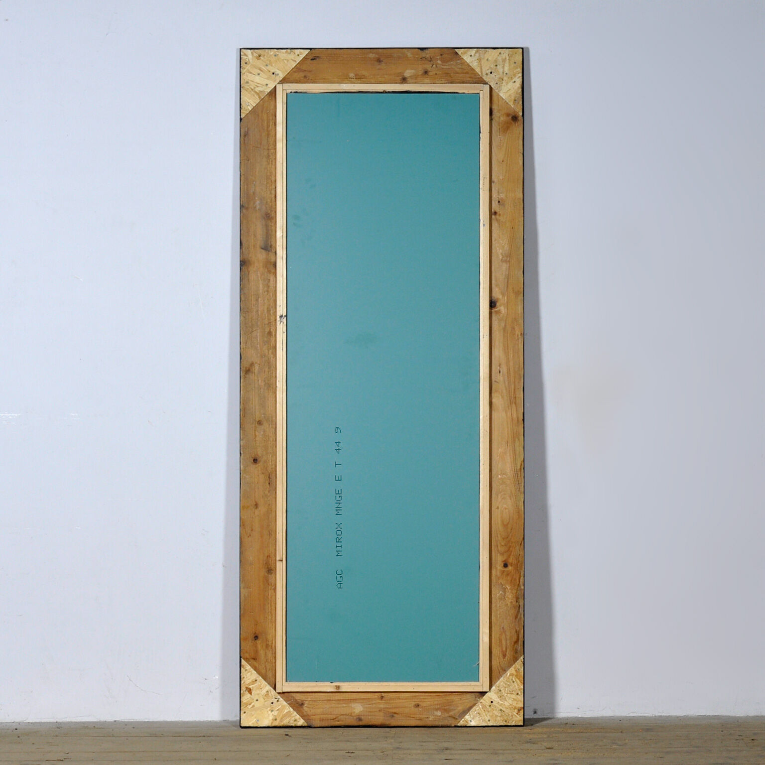 Large mirror in antique frame
