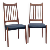 Renovated vintage 1960s teak Scandinavian chairs