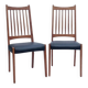 Renovated vintage 1960s teak Scandinavian chairs