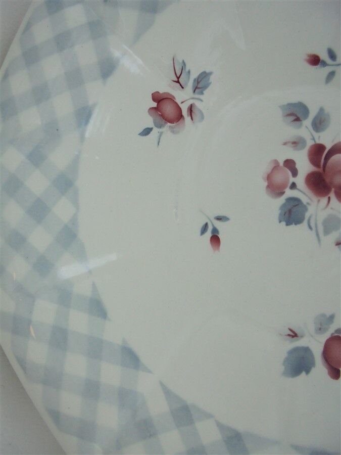 Duo d'assiettes Digoin-Sarreguemines