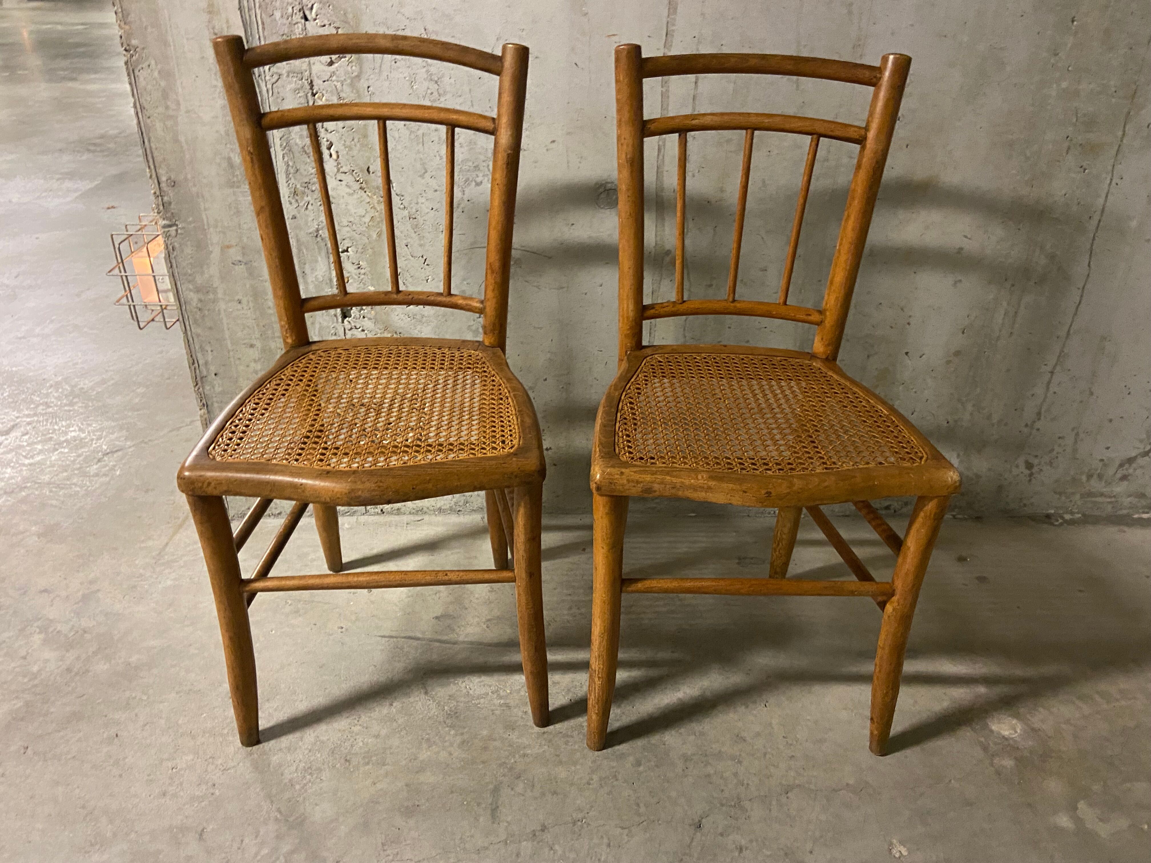 Bistro chairs 50s