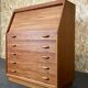 60s 70s Teak Secretary Danish Modern Desk Dyrlund Design Denmark 60s 70s