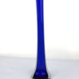 Vase soliflore Murano bleu cobalt