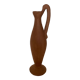 Decorative pot or vase in terracotta clay