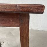 Antique solid wood stool