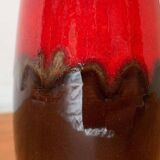 Mid-Century Fat Lava vase in ceramic WGP by Scheurich, West Germany, 1960s.