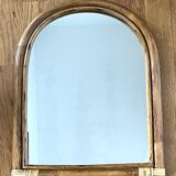Rattan mirror