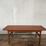 Scandinavian teak coffee table 1960 Denmark