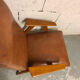 Pair of armchairs Scandinavian design feet compass vintage period 1960s