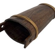 Vintage Wooden Umbrella Stand, 1960s minimalist design