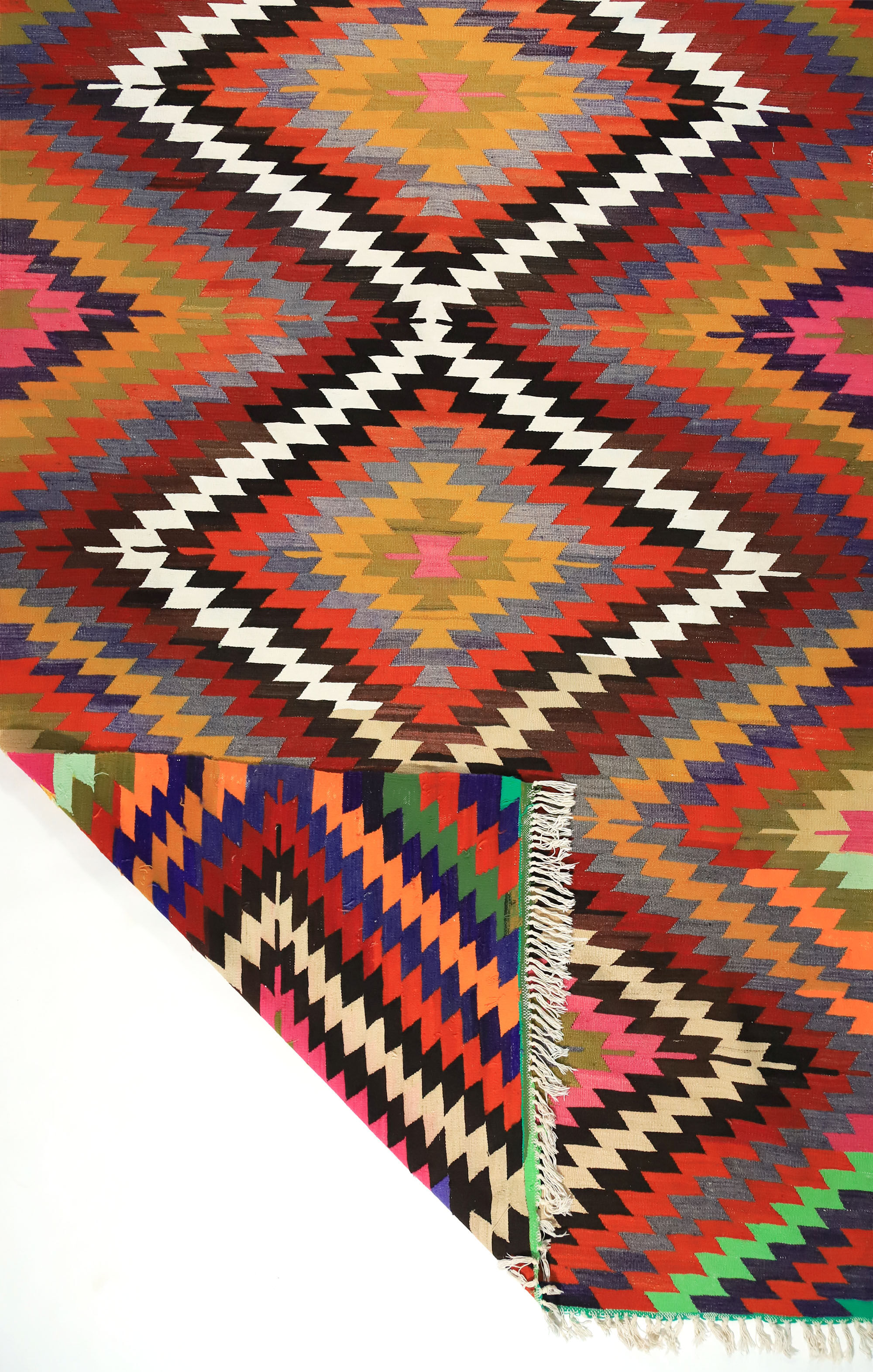 Anatolian handmade kilim rug 314 cm x 290 cm