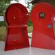 Horloge Ikea PS 1995 rouge