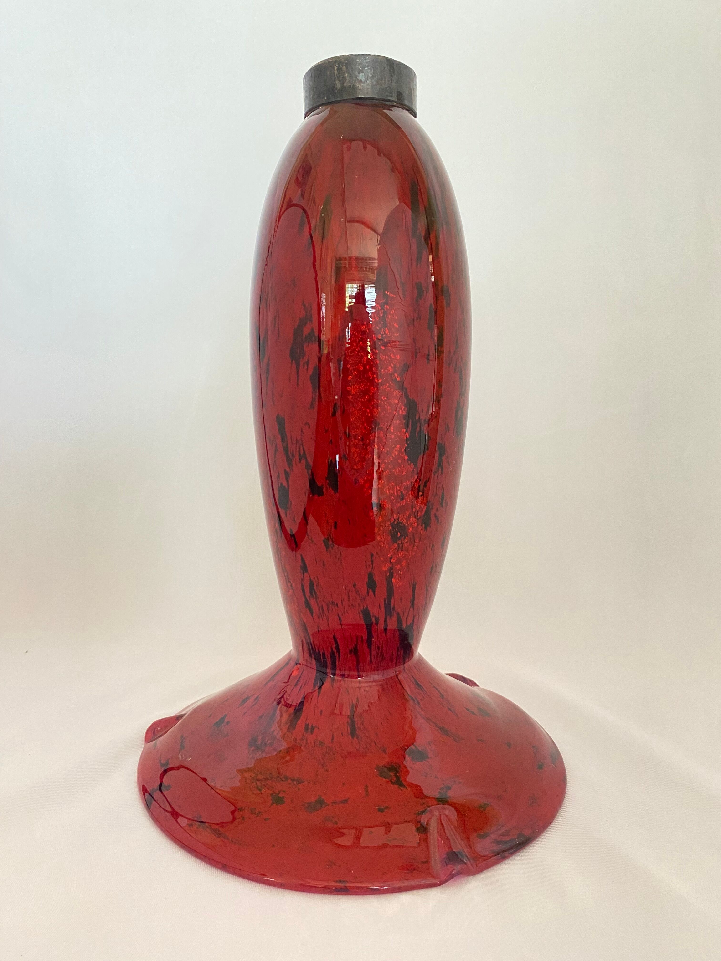 Foot of lamp daum cross of lorraine France Daum nancy france