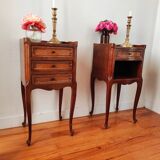 Pair of Louis XV style bedside tables