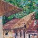 Painting, Village, Luigi Moretti