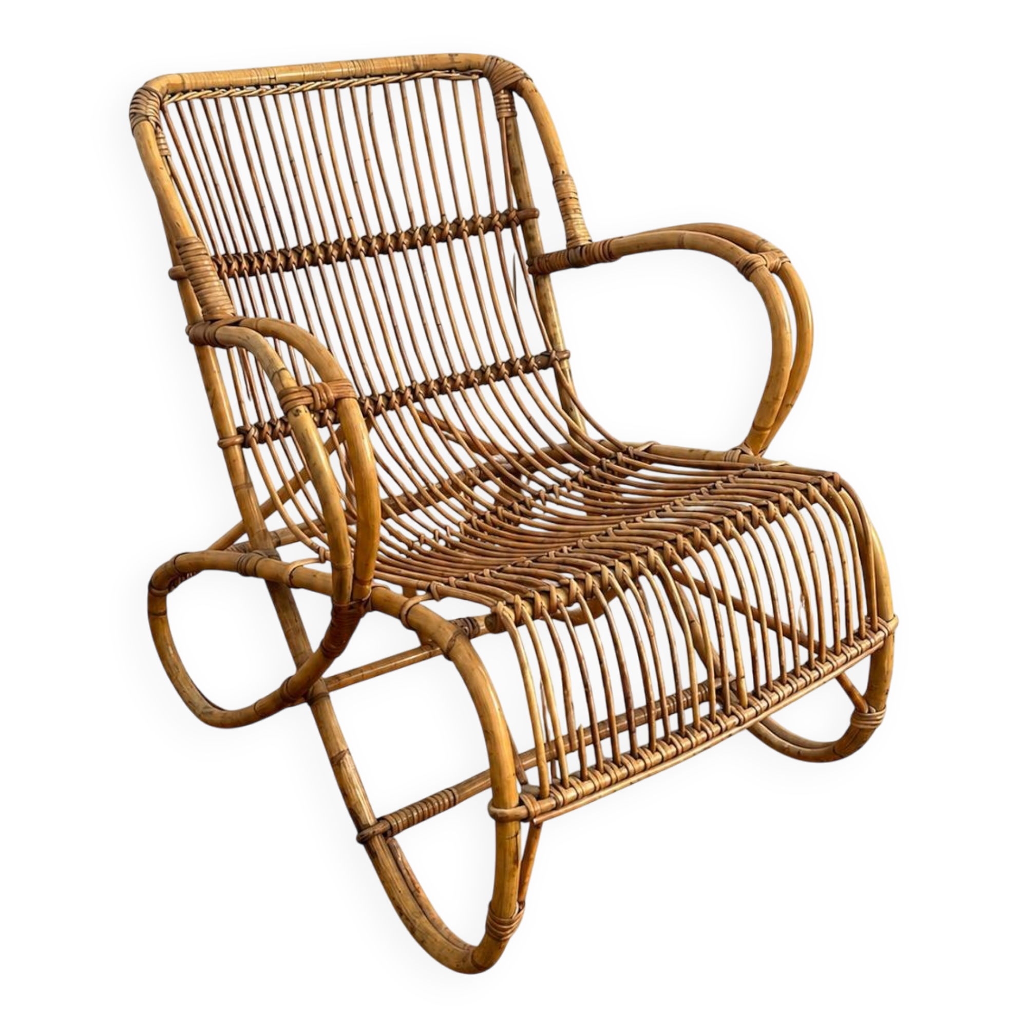 Fauteuil en rotin