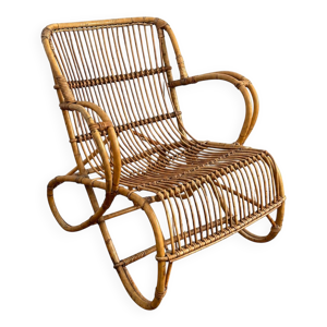 Fauteuil en rotin
