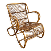 Rattan armchair