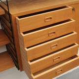 Wall unit Nisse Strinning in ash 1960