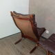 Armchair siesta with its footrest by Ingmar Relling 1960