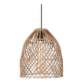 Rattan ceiling light