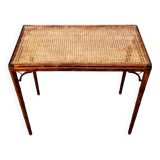 Chippendale Style Faux Bamboo Console Table
