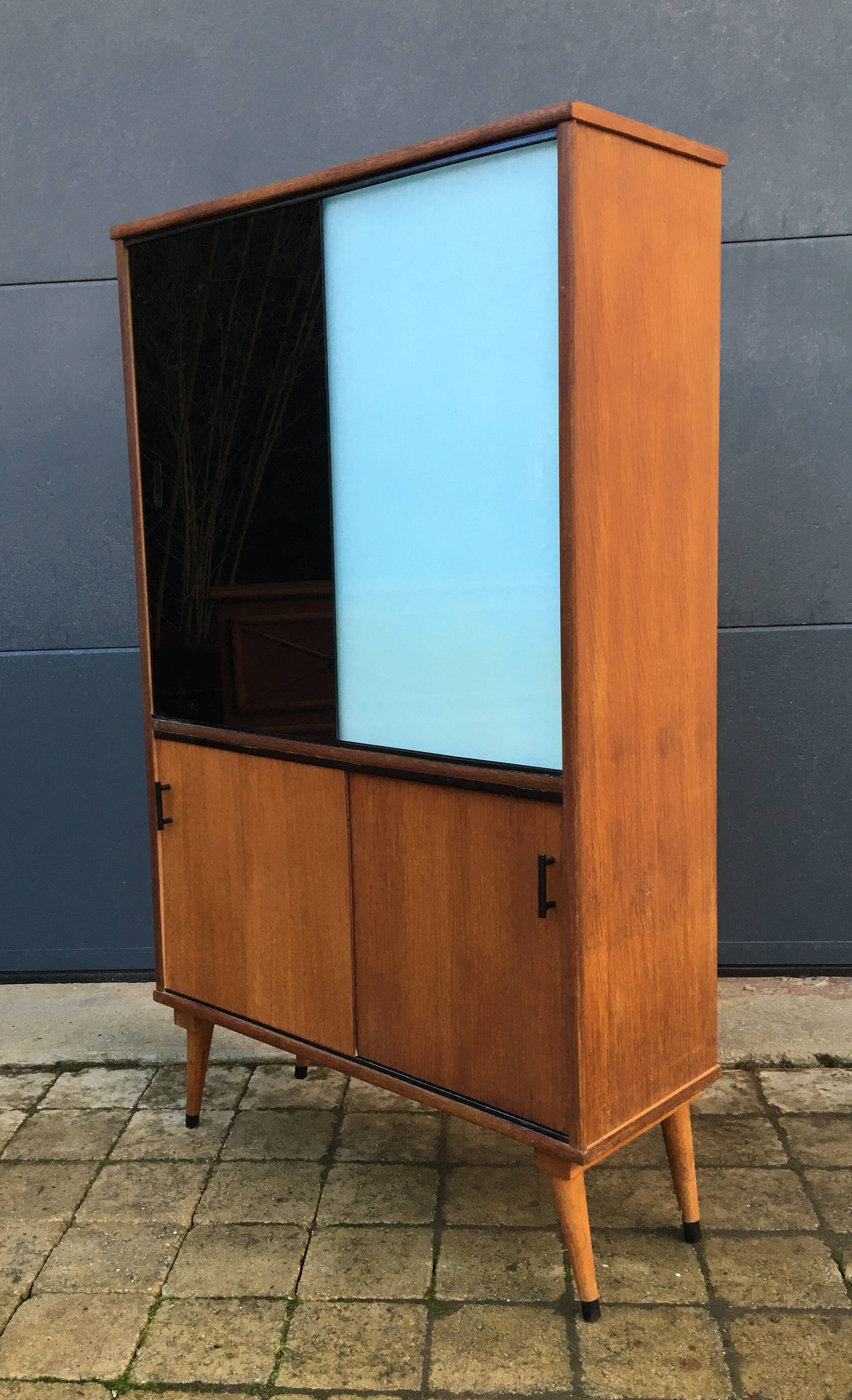 Bibliothèque/vitrine vintage