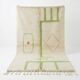 Tapis Marocain ton vert Azilal