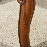 Paire de Fauteuils à Crosses en Acajou, époque Restauration – Début XIXe