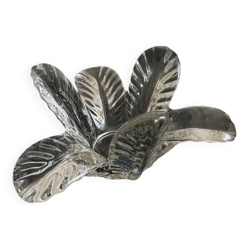 coupe fleur en cristal