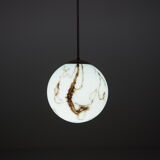 Art deco glass chandelier, Germany, 1930s