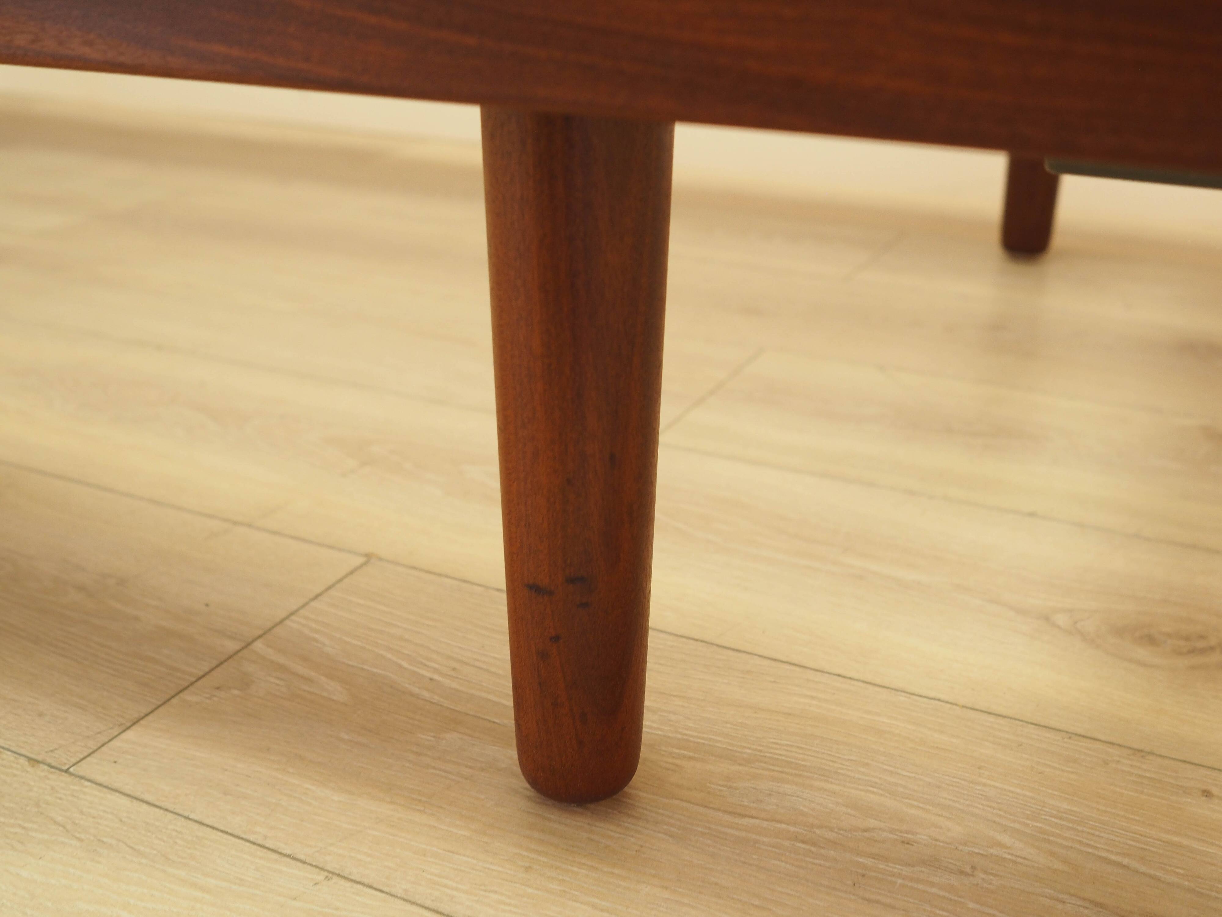 Teak bed, Danish design, 1960s, designer: Hans J. Wegner, manufacturer: Get