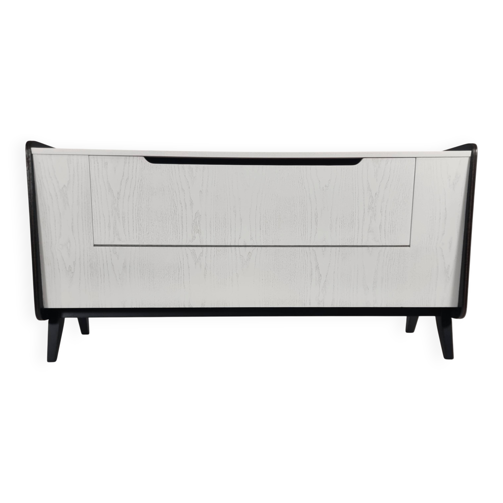 Vintage Ash Chest of Drawers, 1970s