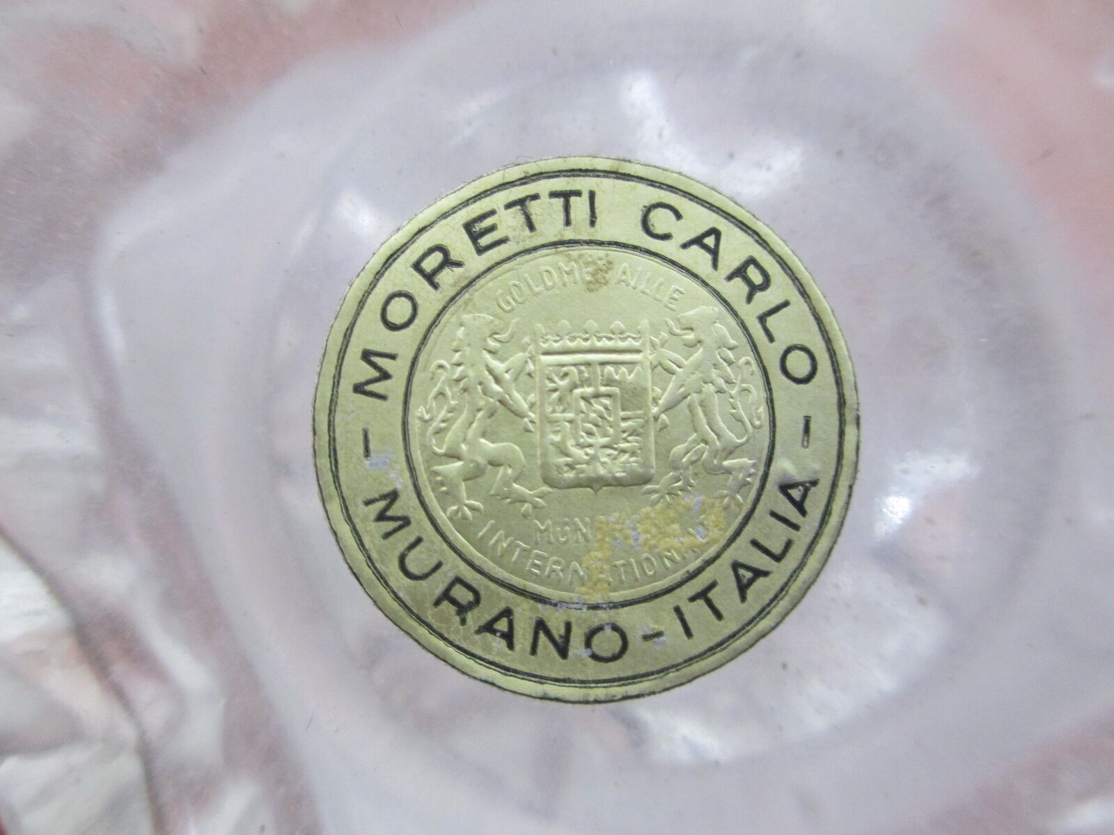 Set of five vases, Carlo Moretti, Italy, 1960s