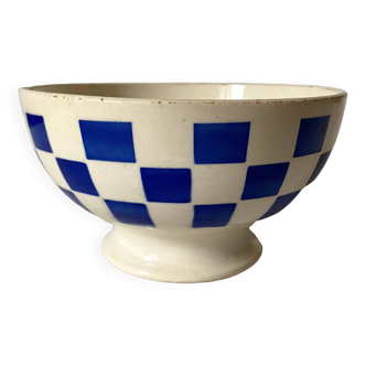 Old Badonviller checkerboard bowl