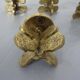 Italian Brutalist Candle Holders by Guiseppe Gallo for Gallo, 1960s, Set of 2