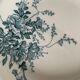 Set of 5 hollow plates Longwy art nouveau