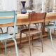 Table de ferme vintage