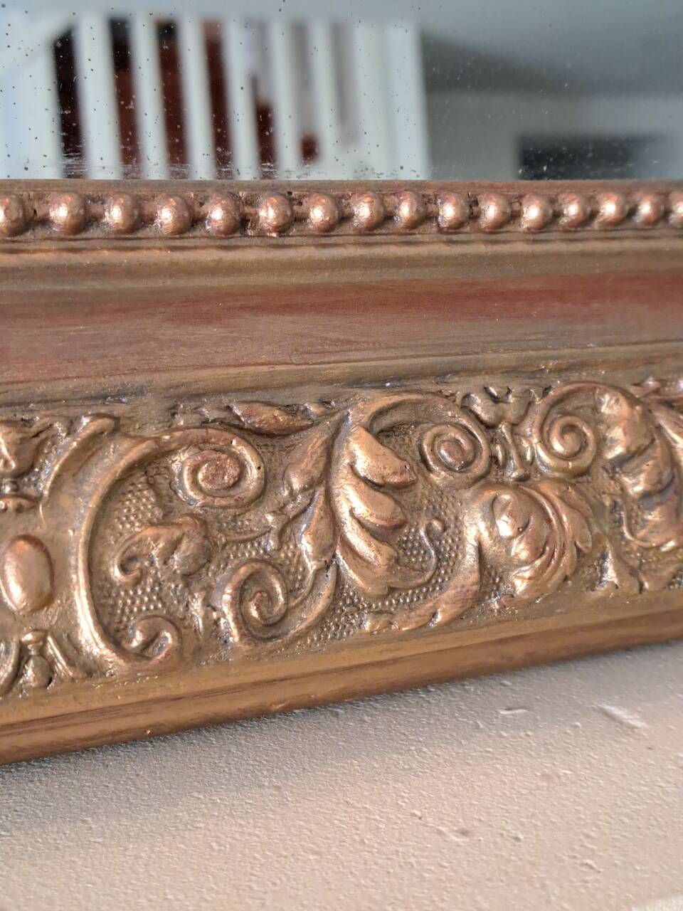 Antique Louis Philippe mirror 101 X 74