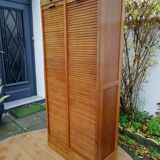 1950s curtain cabinet