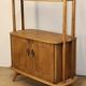 Vintage Ercol wooden bookcase, 1960