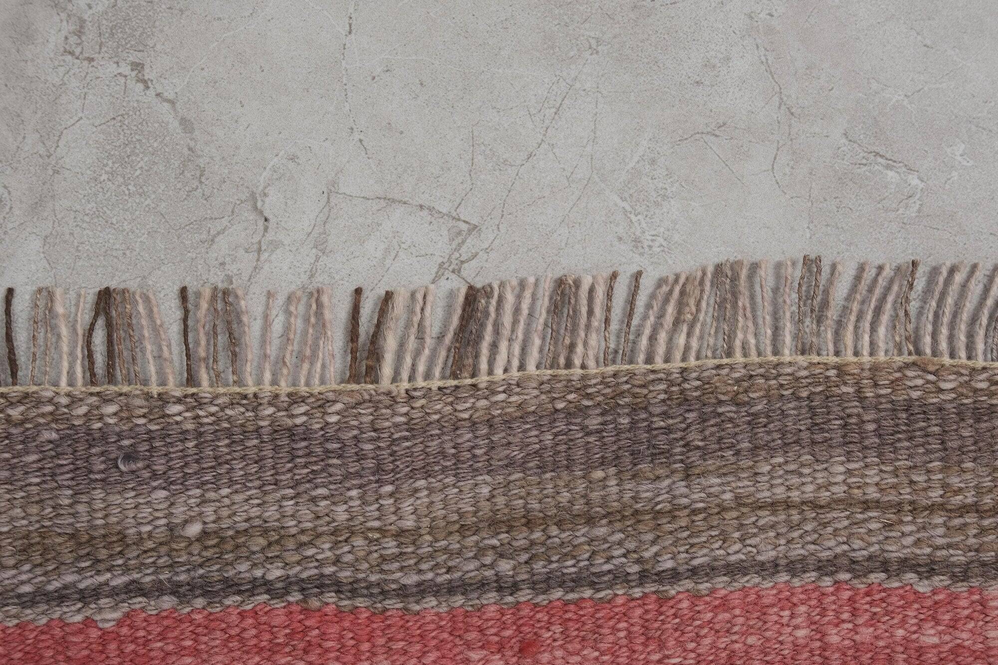 Vintage Turkish hallway rug 77x642 cm