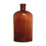 Pharmacy bottle in amber glass