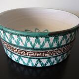 Ceramic salad bowl Robert Picault Vallauris an 70