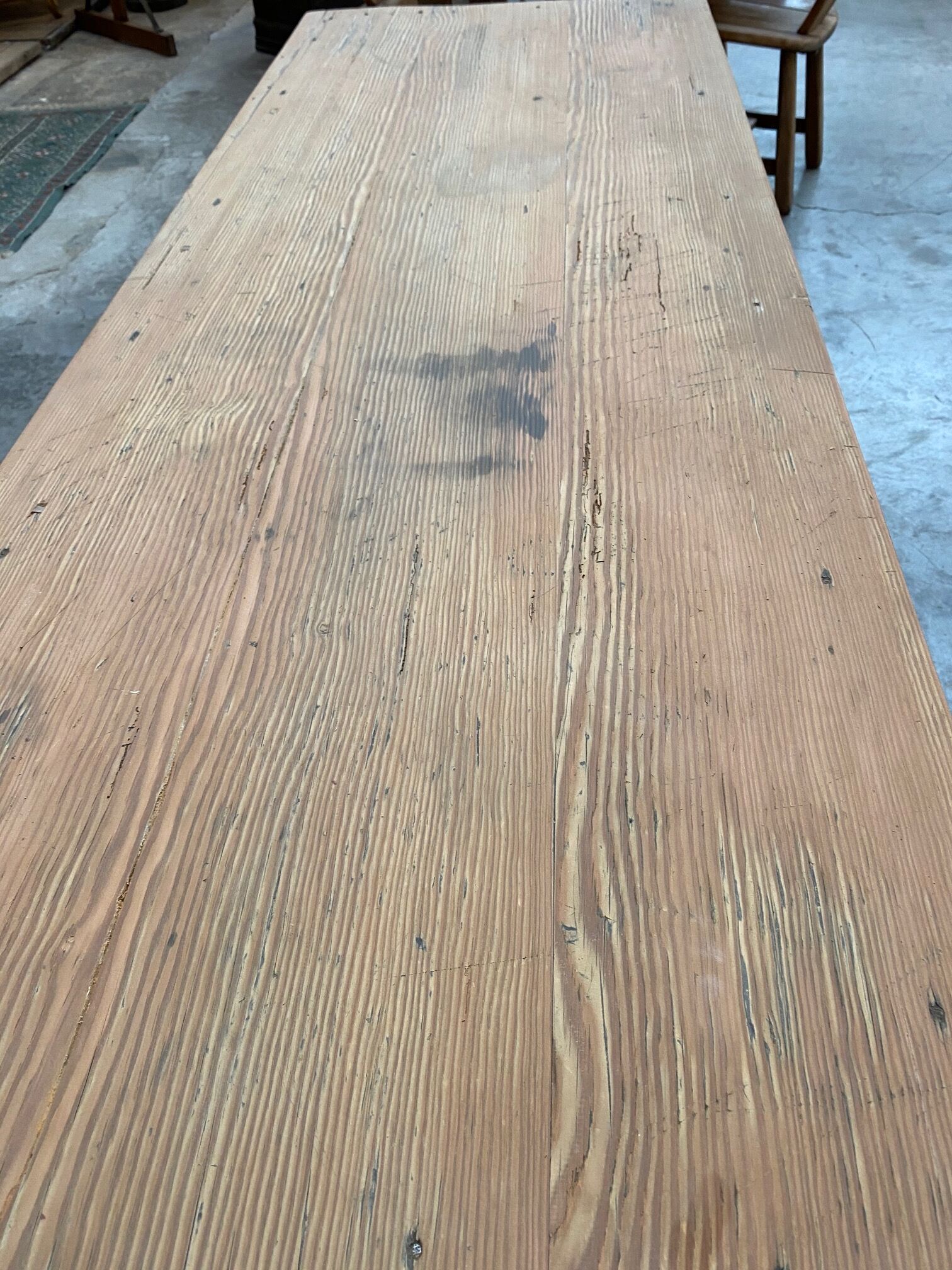 Old farm table