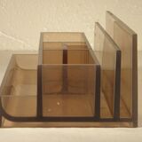 Plexiglas desk set