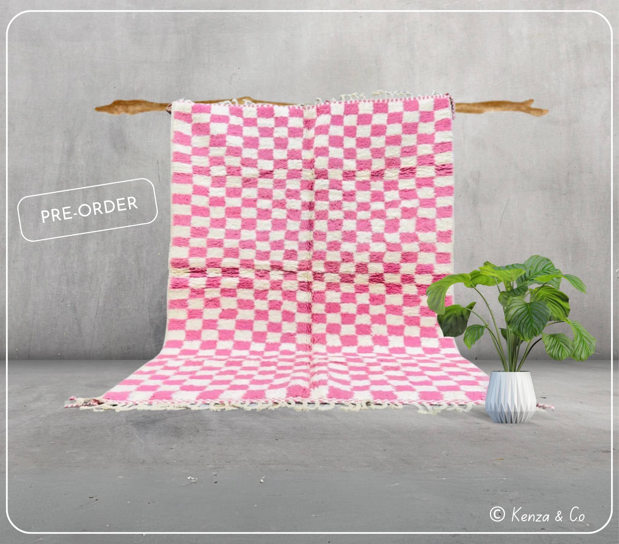 Tapis Azilal fait main – Pré-commande #AZ036